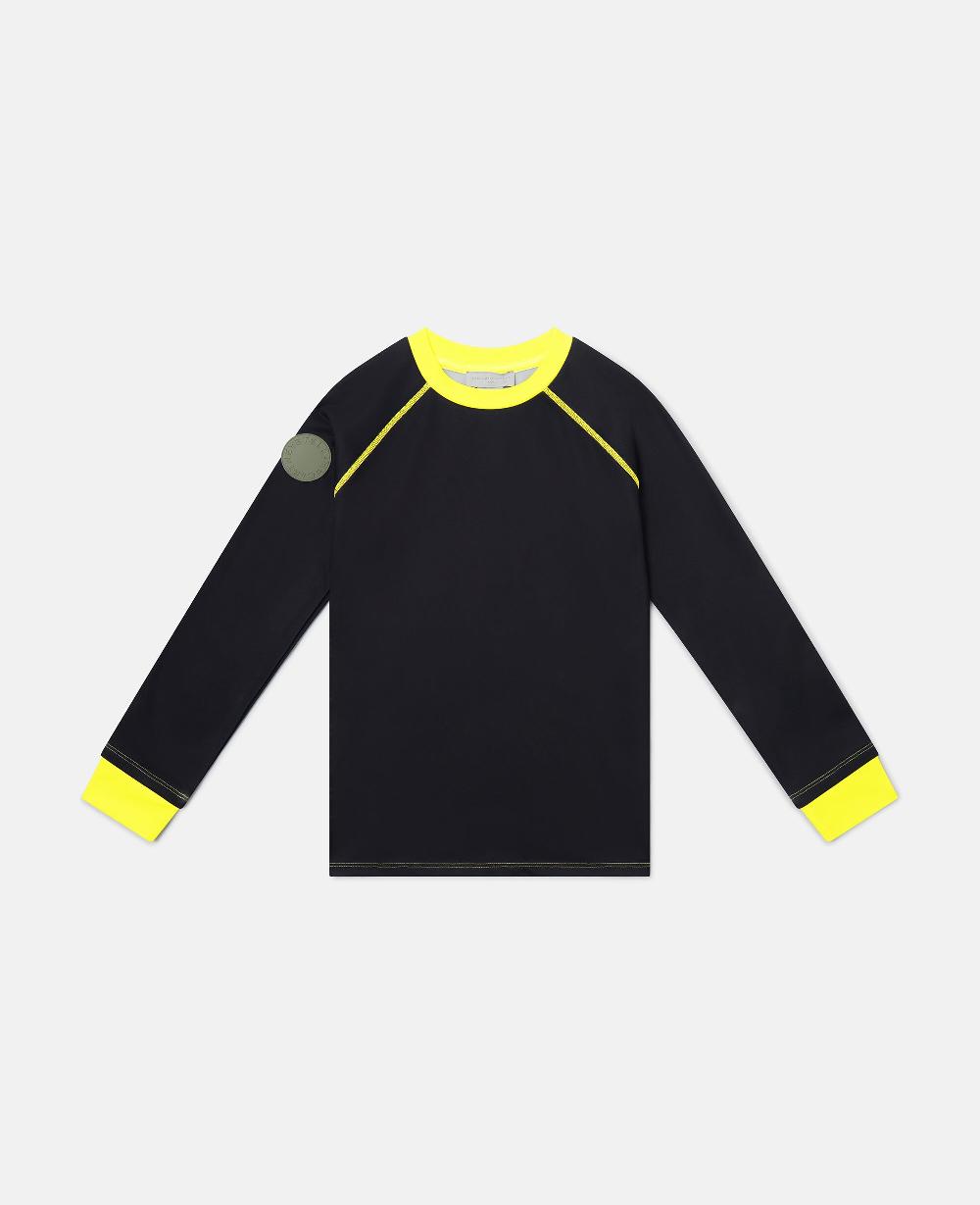 stella Contrast Trims Pajama Top