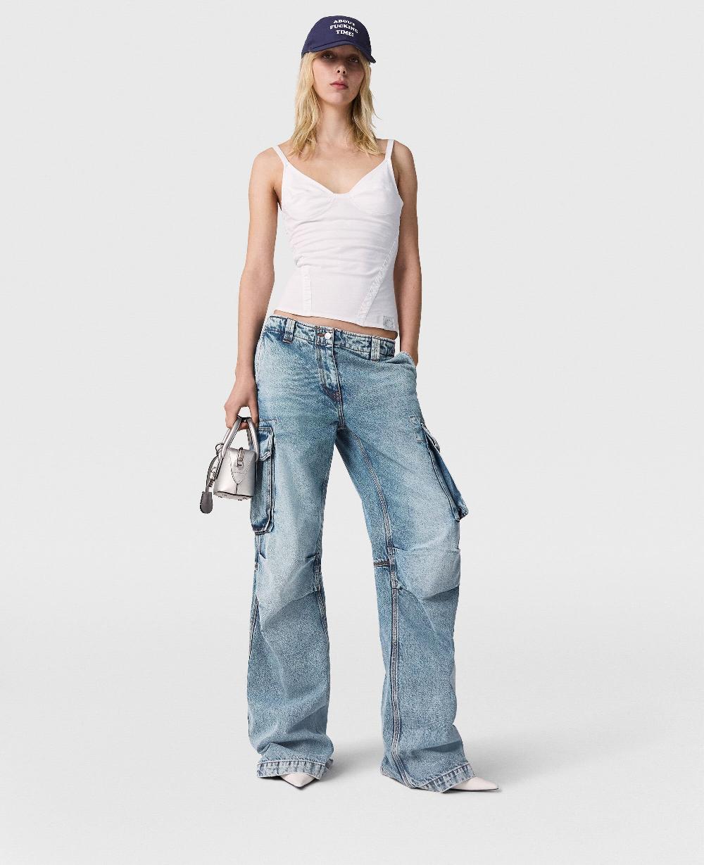 Stella Corset-Inspired Sleeveless Top