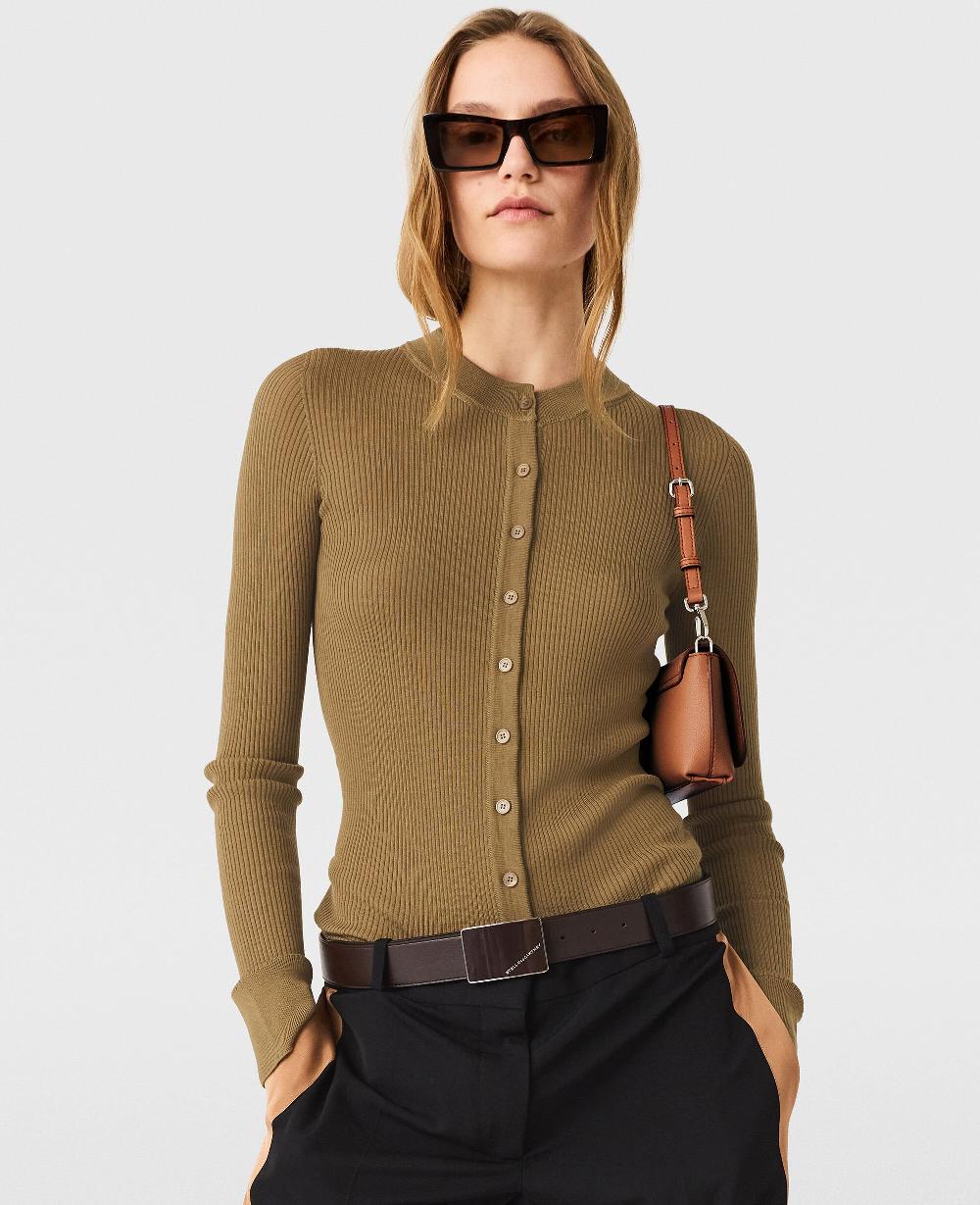 Stella Crewneck Light Knit Cardigan