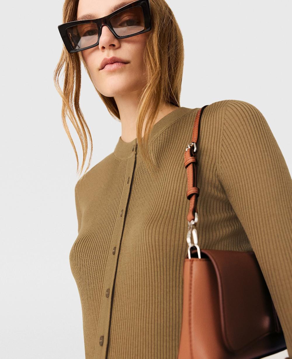 Stella Crewneck Light Knit Cardigan