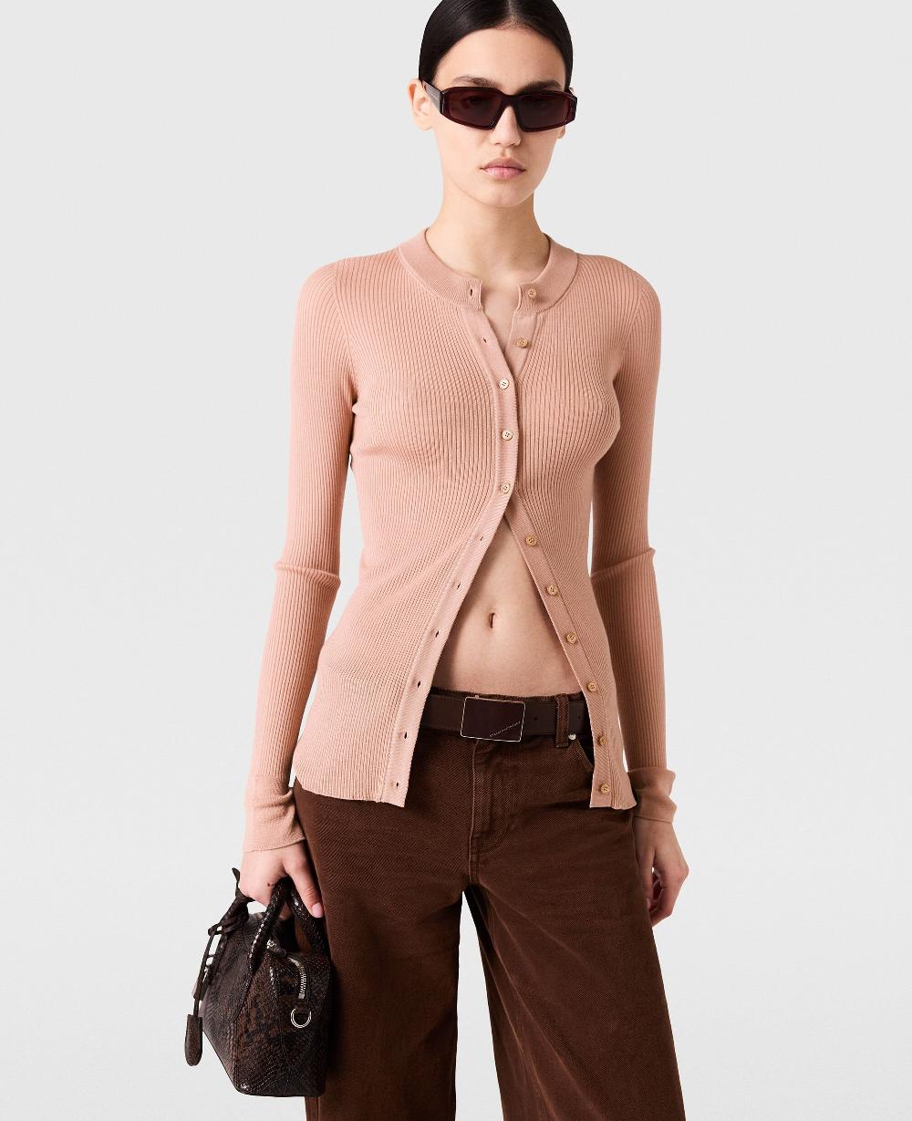 Stella Crewneck Light Knit Cardigan