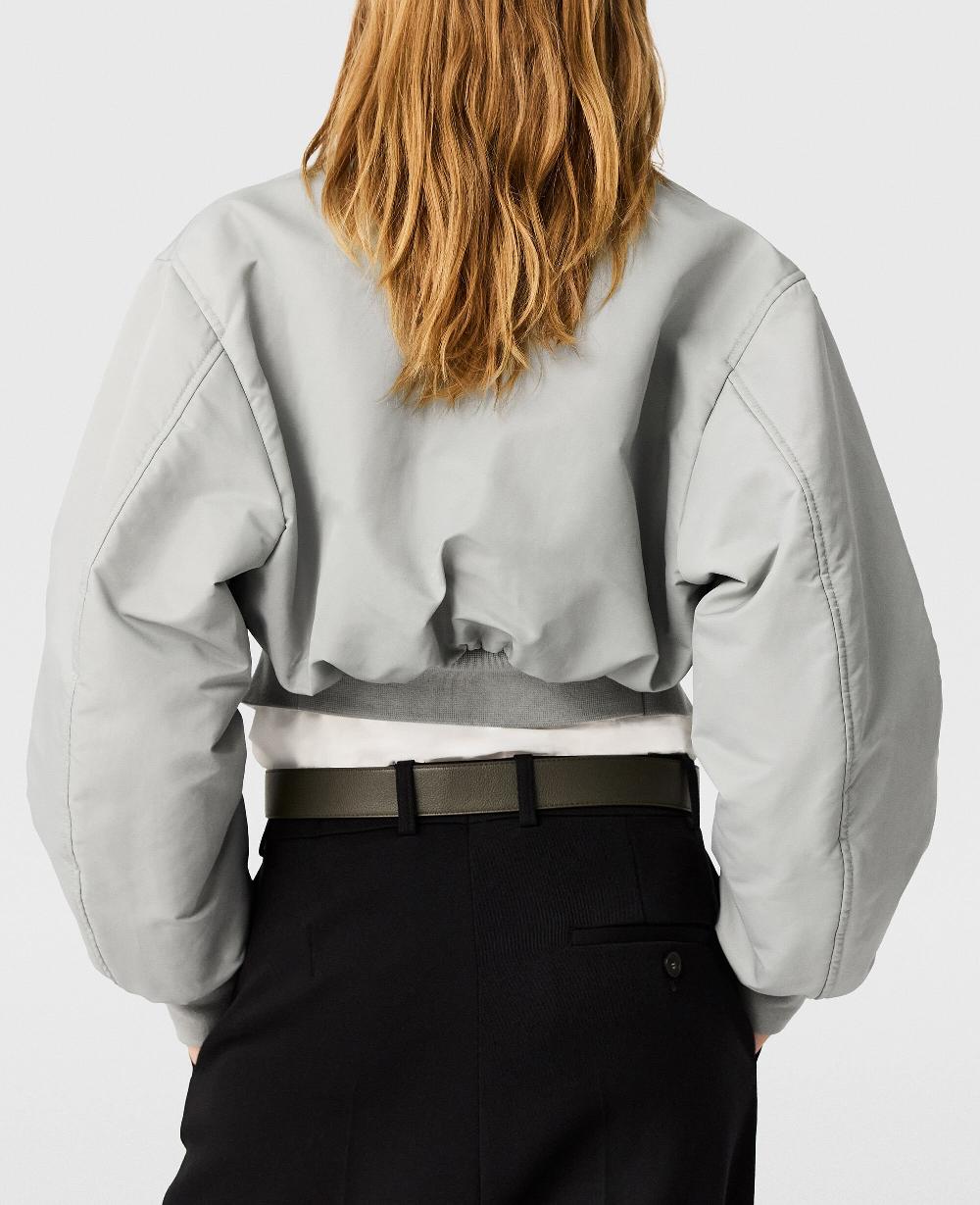 Stella Cropped Bomber Jacket