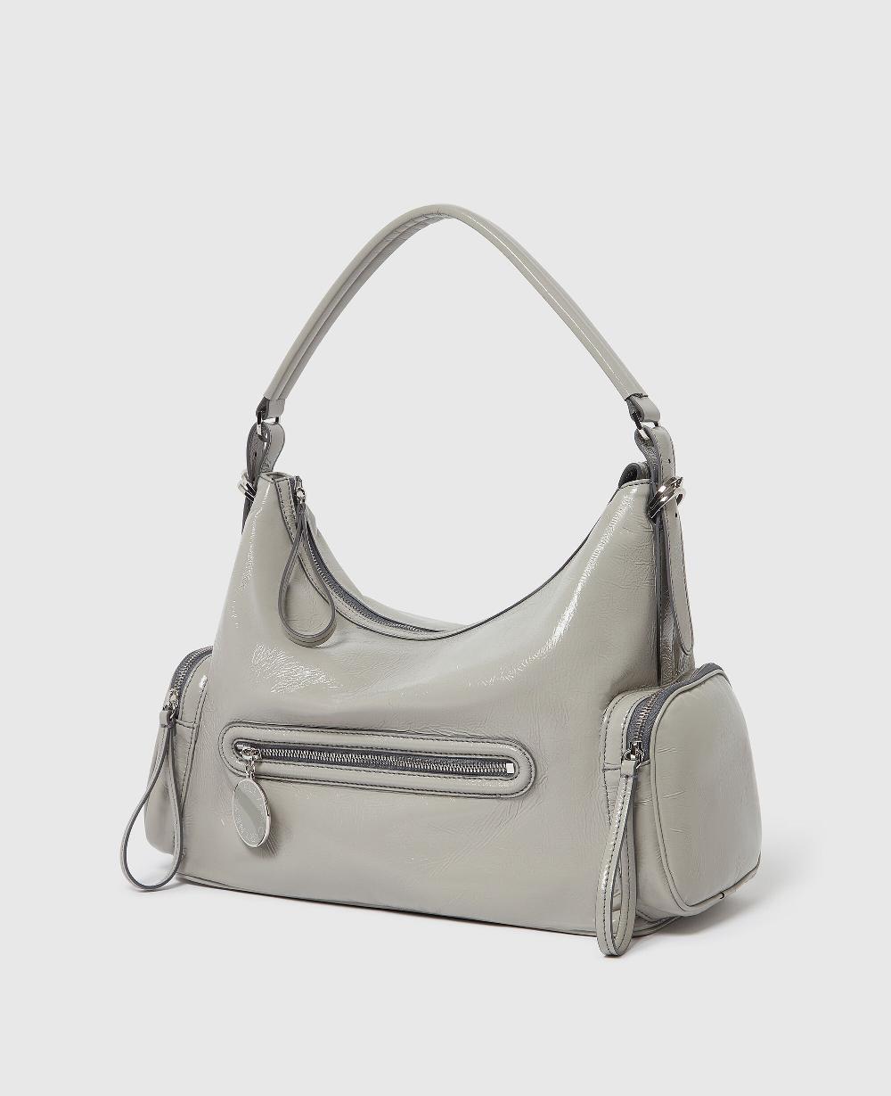 Stella Dartmoor Cracked Patent Shoulder Bag