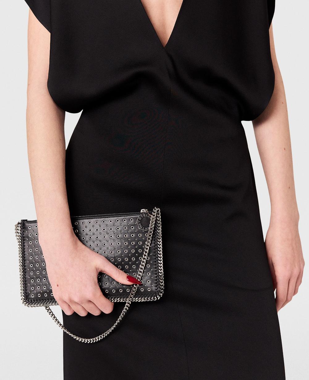 Stella Deep V Cap Sleeved Midi Dress