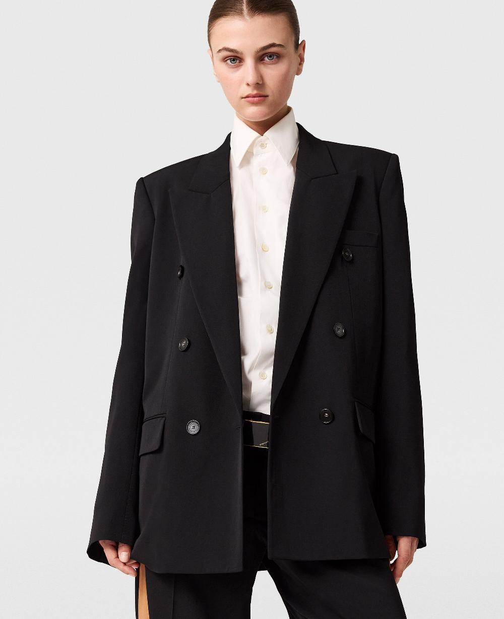 Stella Double-Breasted Boyfriend Blazer