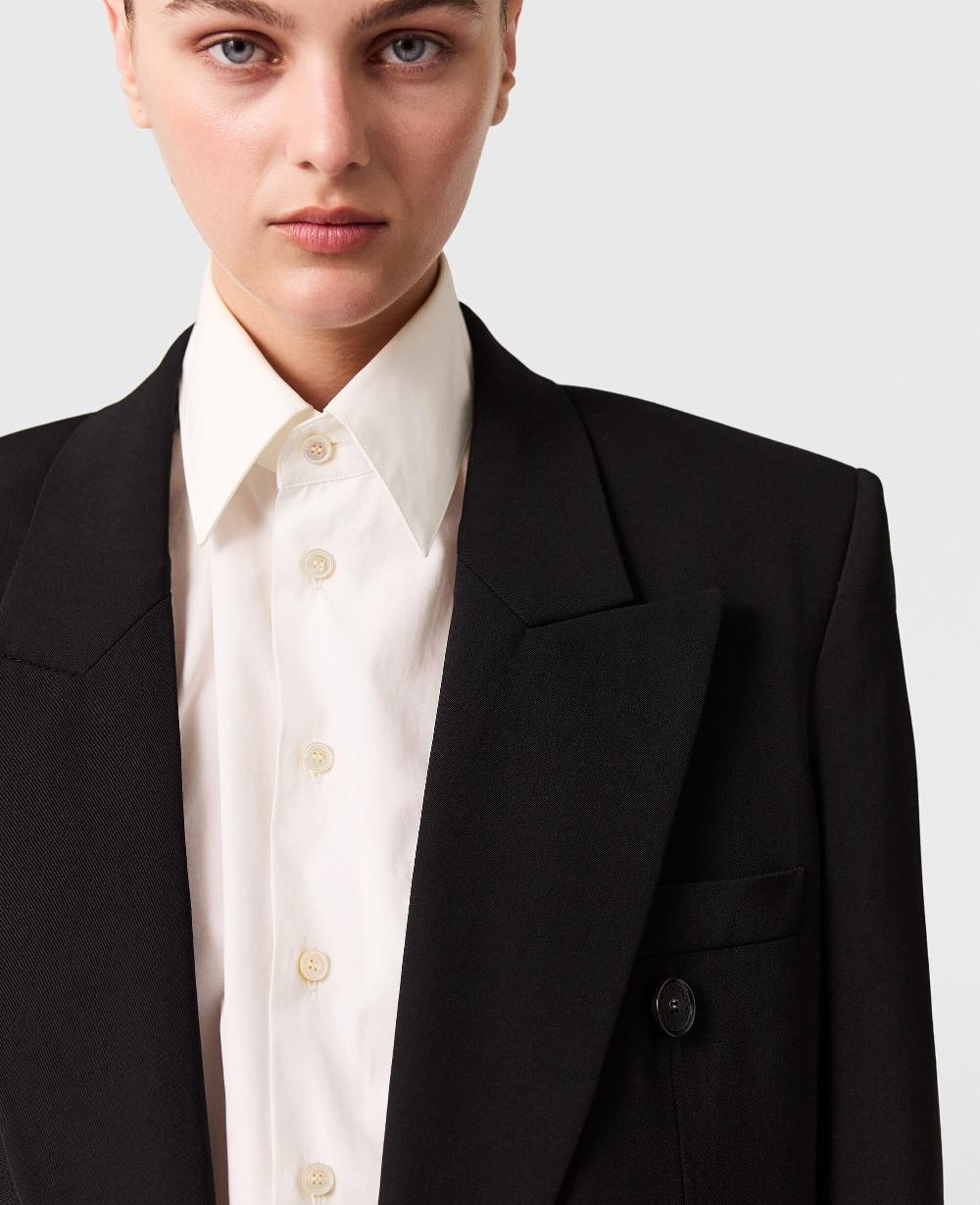 Stella Double-Breasted Boyfriend Blazer