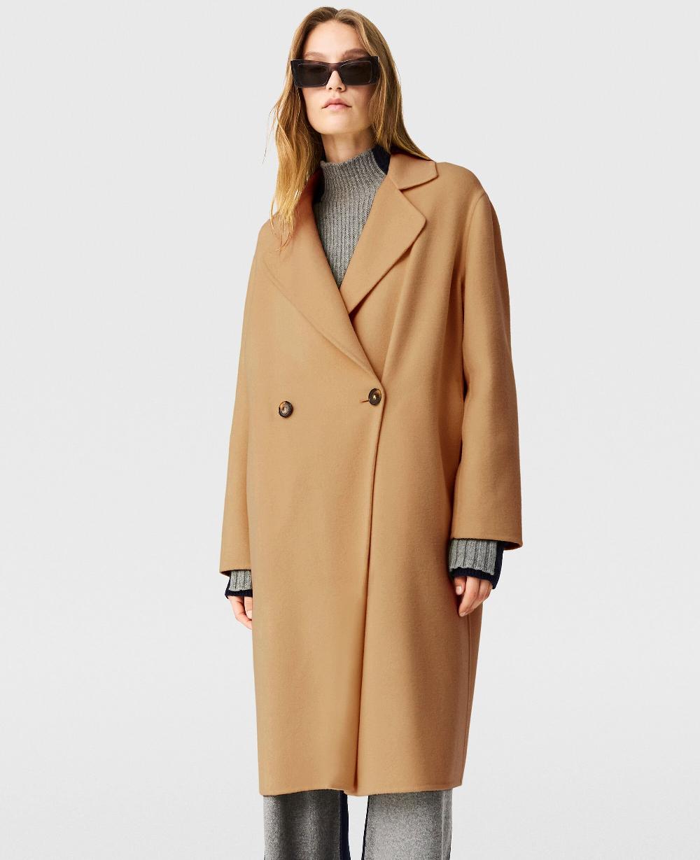 Stella Double Breasted Longline Coat