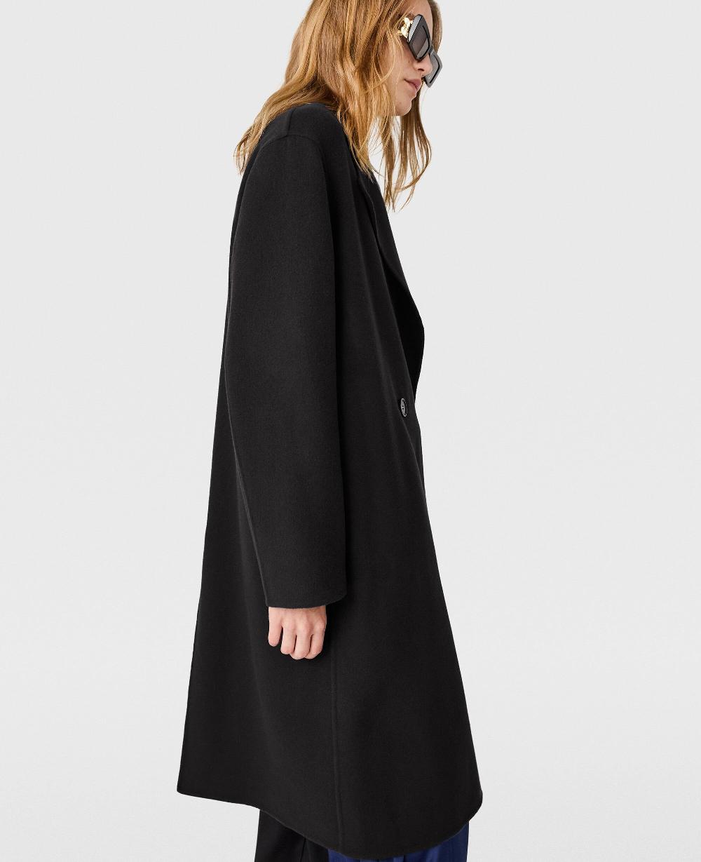 Stella Double Breasted Longline Coat
