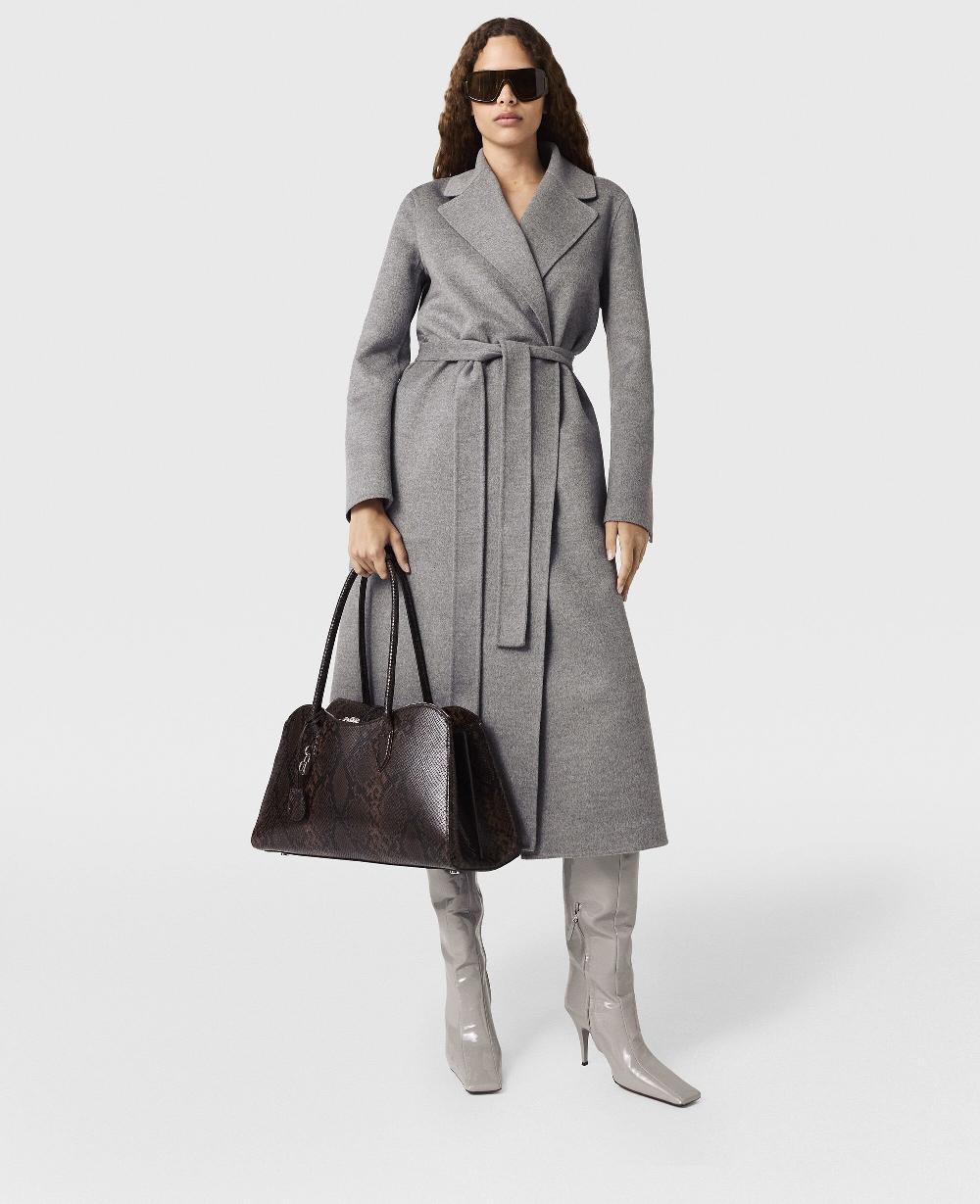 Stella Double-Faced Belted Coat