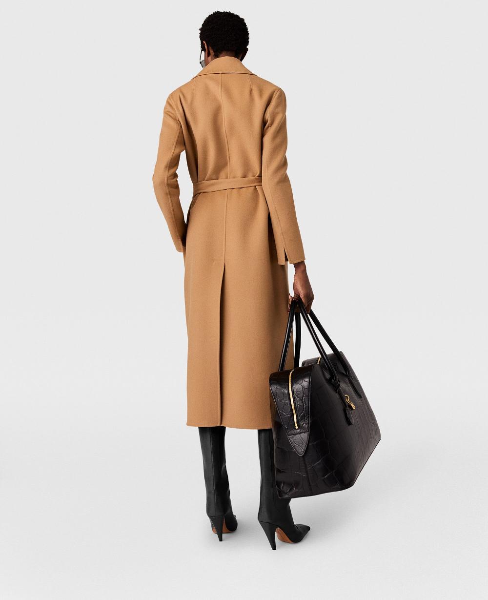 Stella Double-Faced Belted Coat