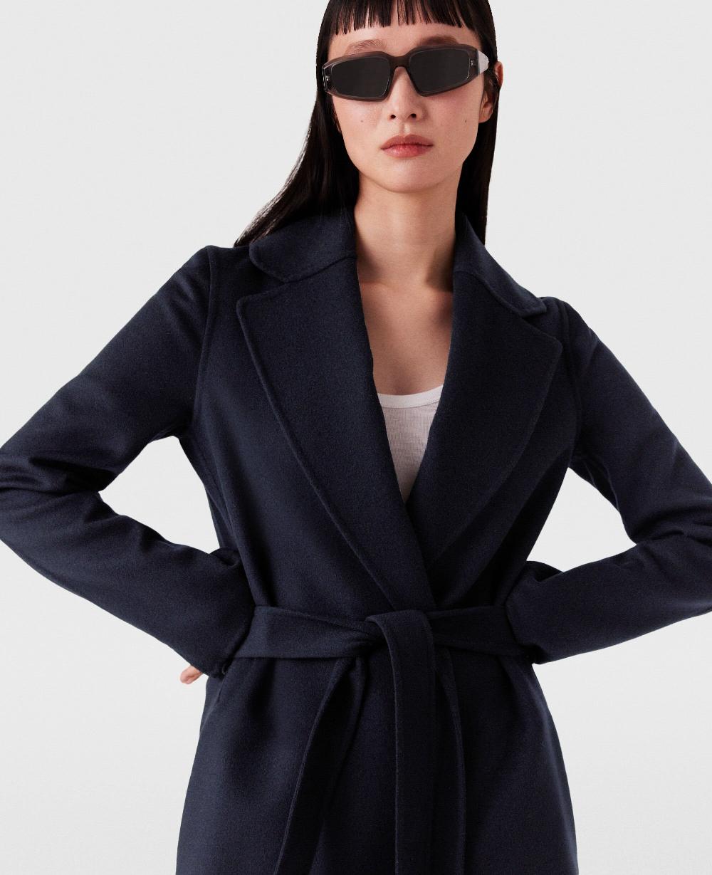 Stella Double-Faced Belted Trench Coat