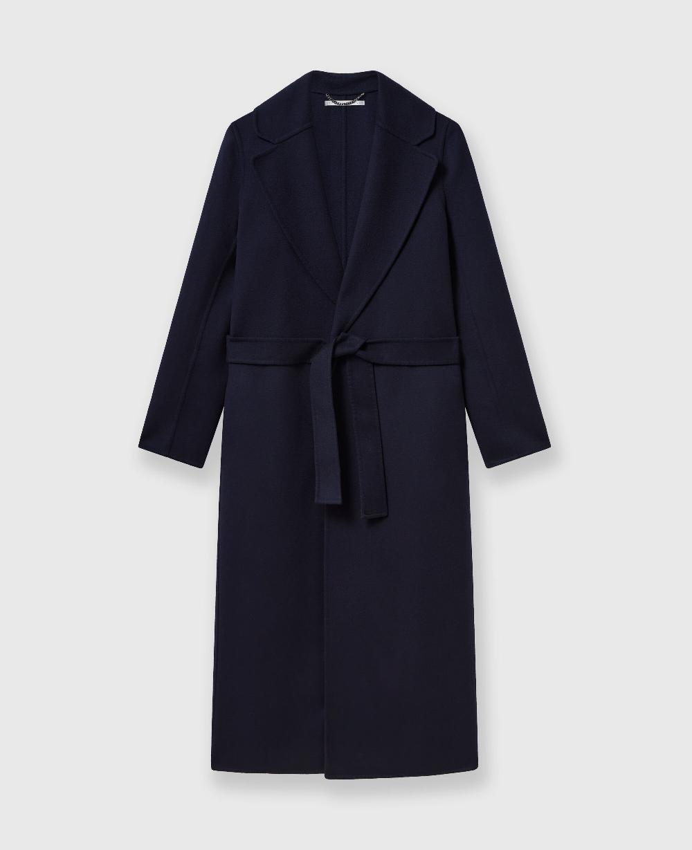 stella Double-Faced Belted Trench Coat