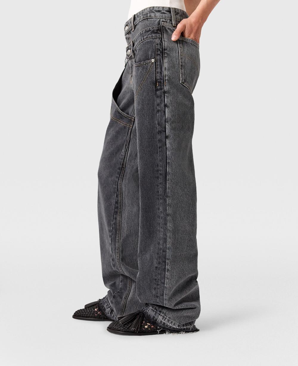 Stella Double Waistband Chap Jeans