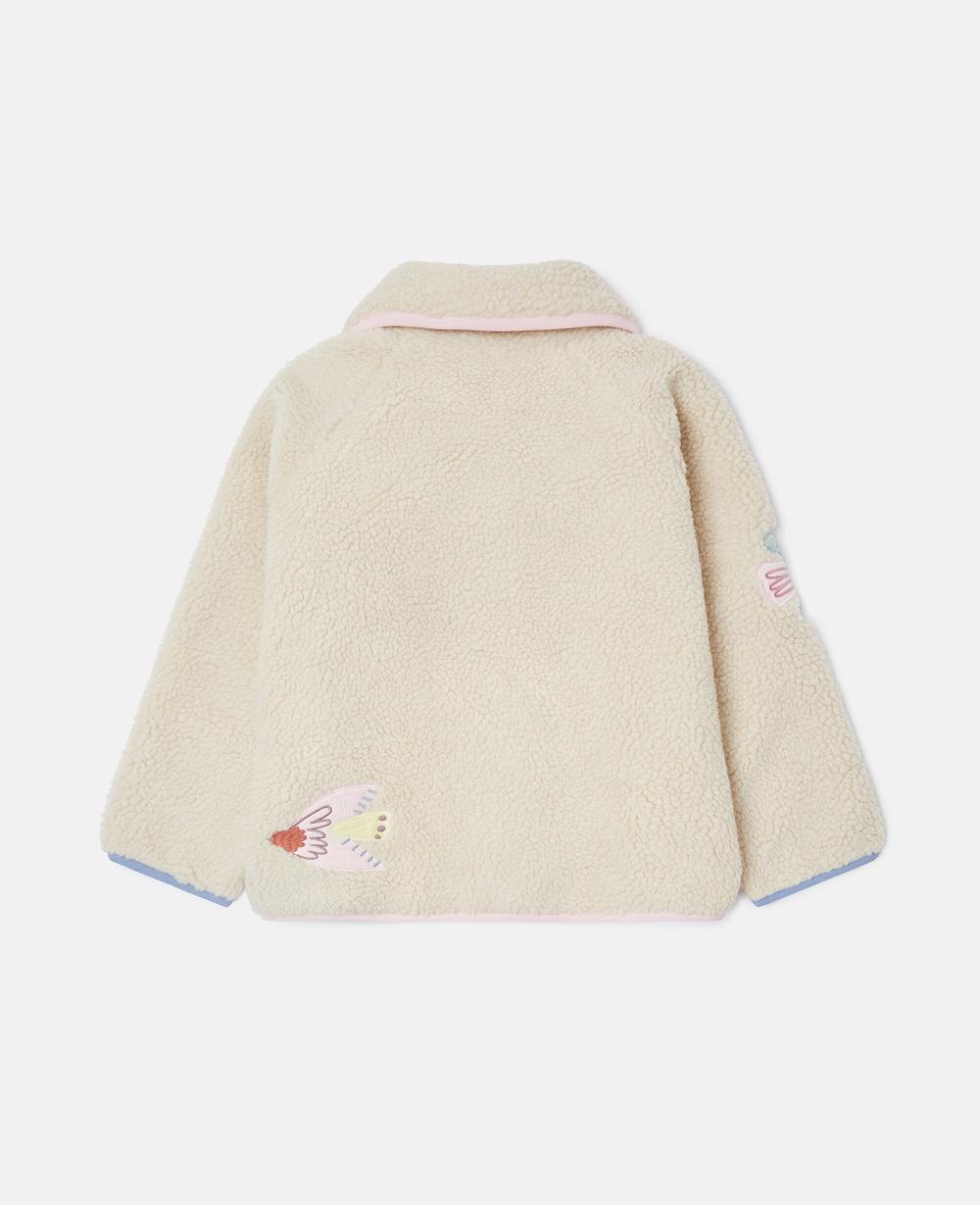 Stella Dove Embroidered Fleece