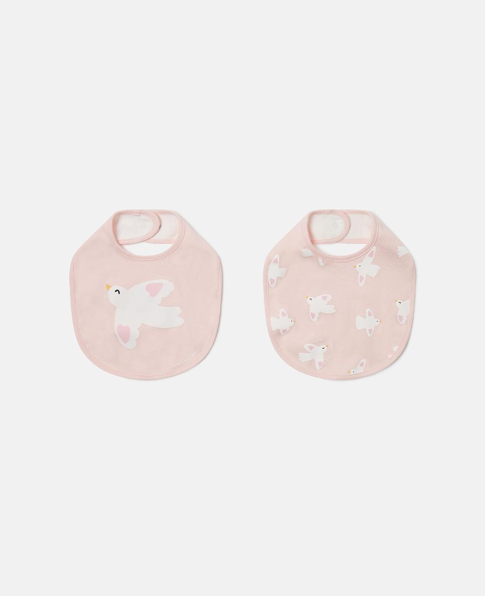 stella Dove Printed Bib Set
