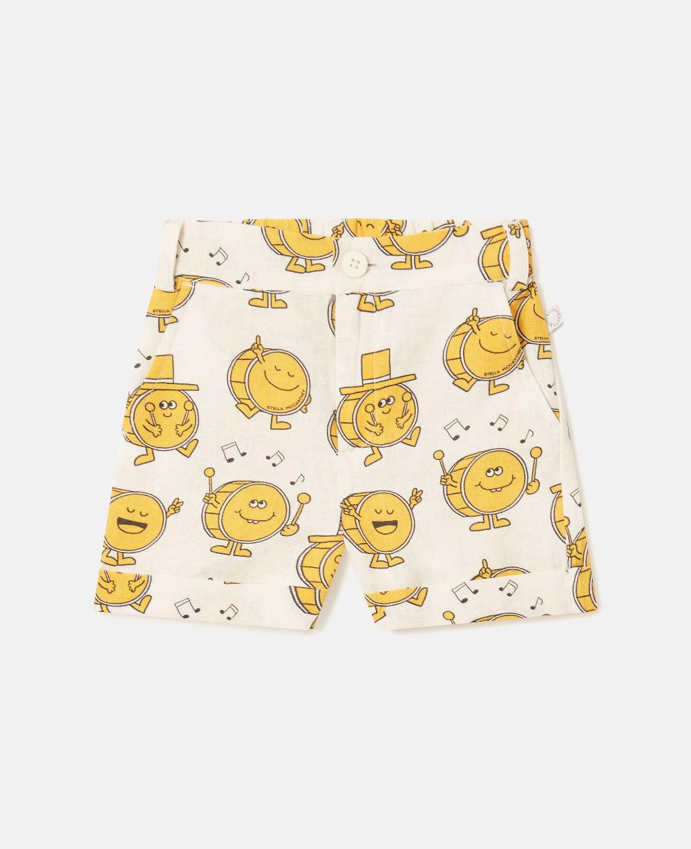stella Drum Print Shorts