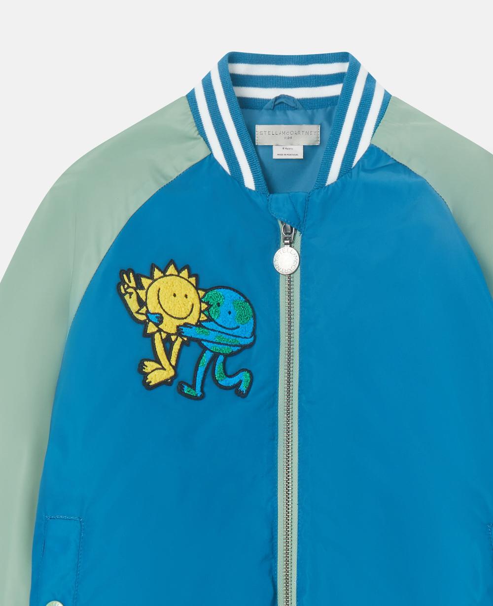 Stella Earth Friends Graphic Bomber Jacket