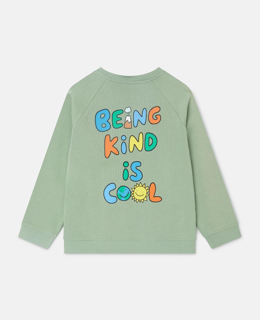 Stella Earth Friends Graphic Crewneck Sweatshirt