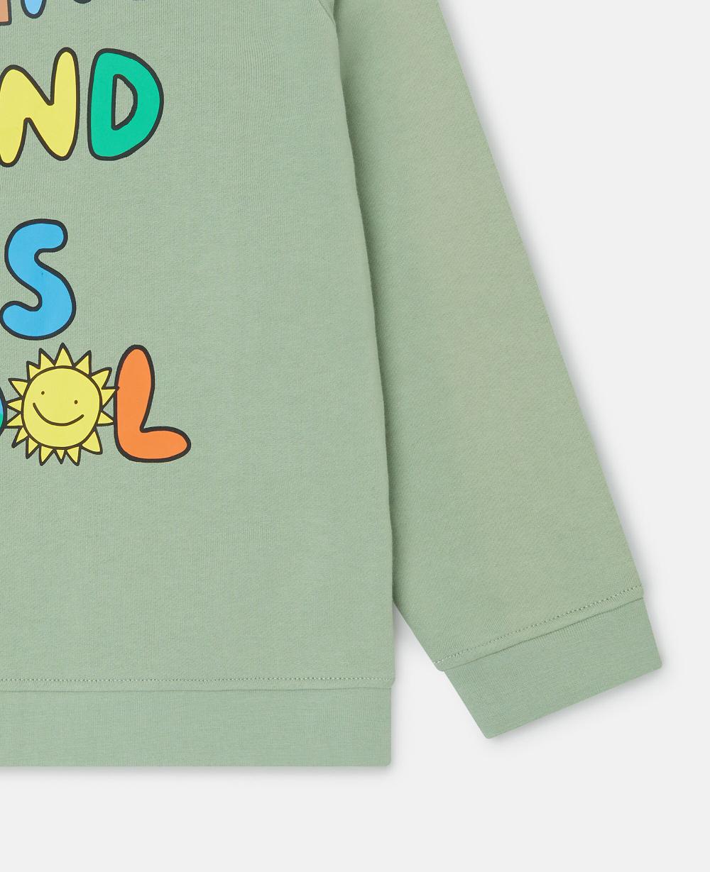 Stella Earth Friends Graphic Crewneck Sweatshirt