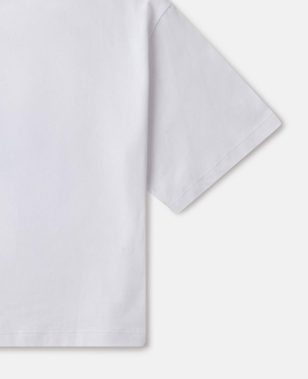 Stella Earth Friends Graphic Cropped T-Shirt