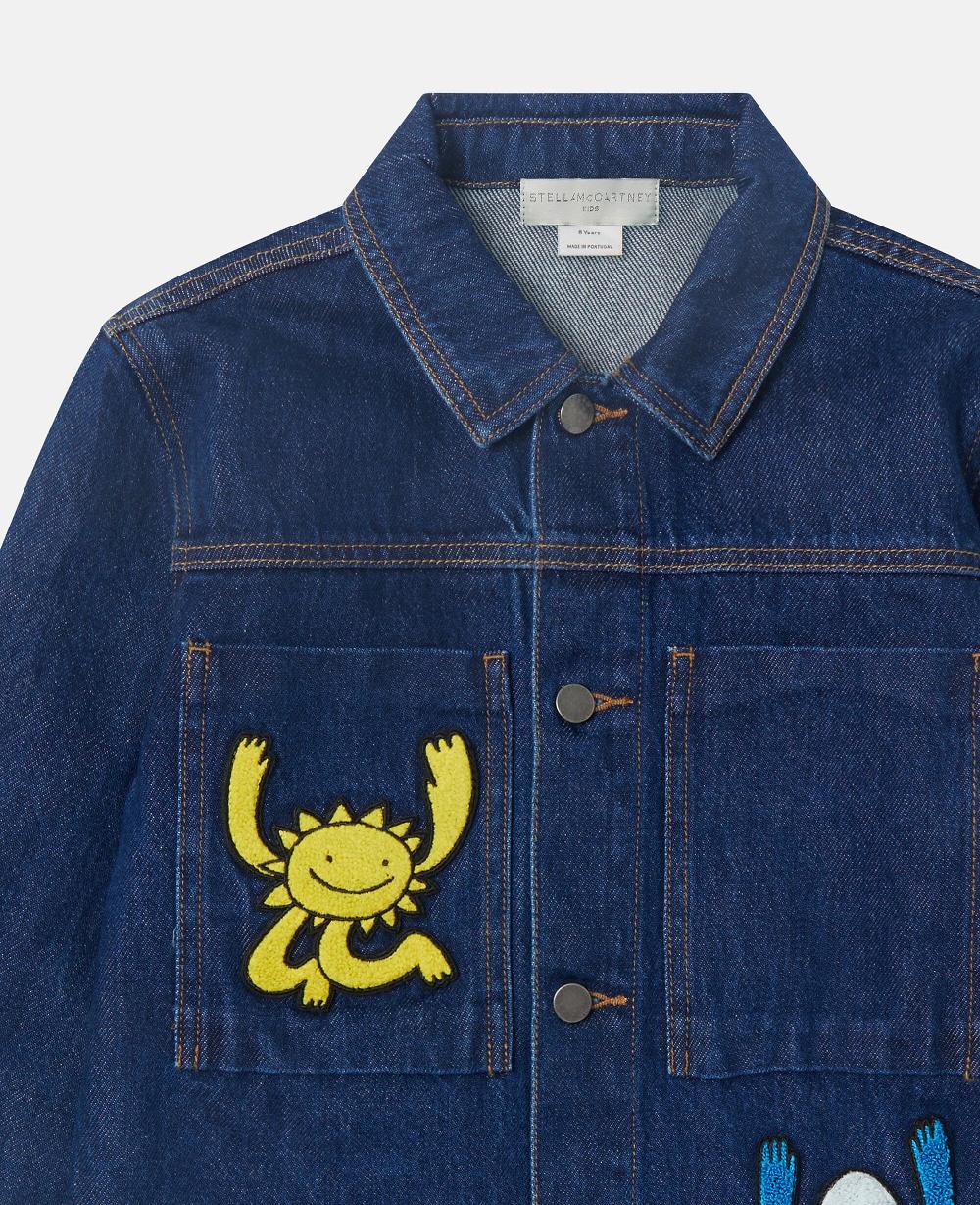 Stella Earth Friends Graphic Denim Jacket