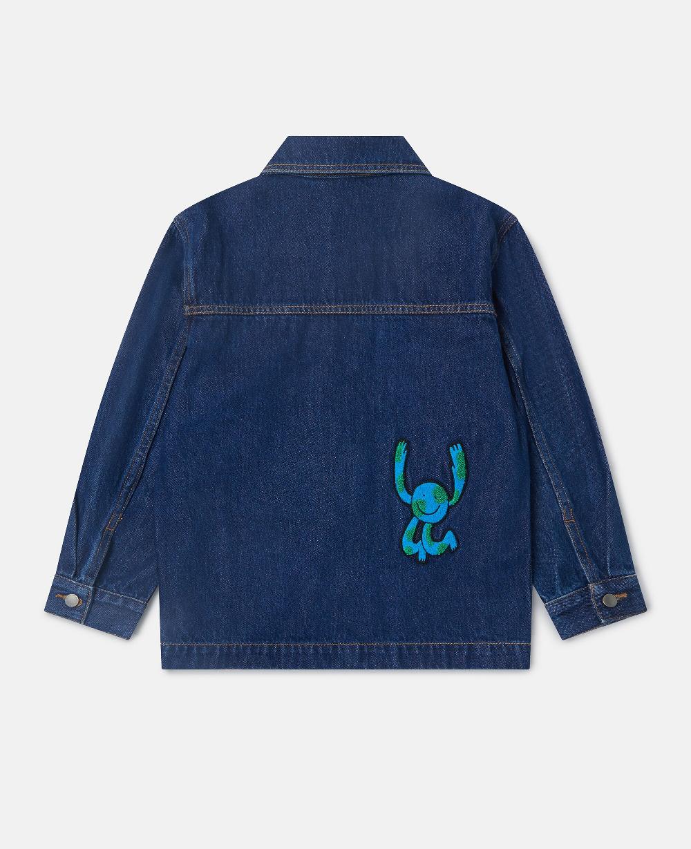 Stella Earth Friends Graphic Denim Jacket
