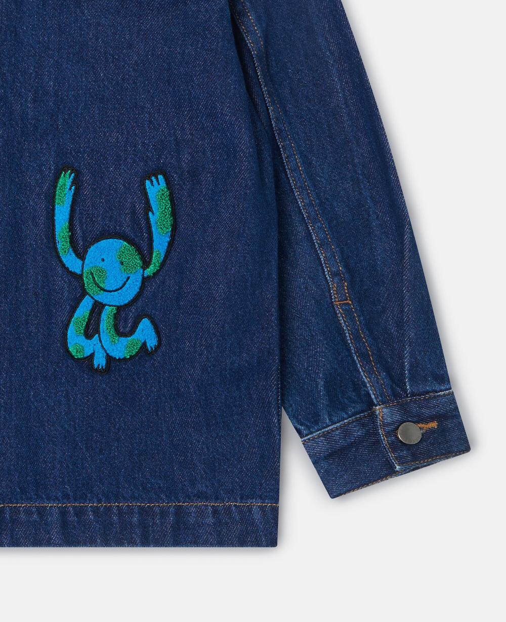Stella Earth Friends Graphic Denim Jacket