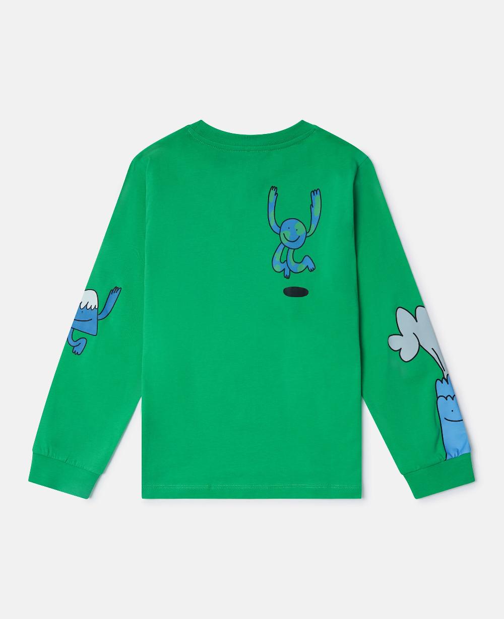 Stella Earth Friends Graphic Long-Sleeve Top