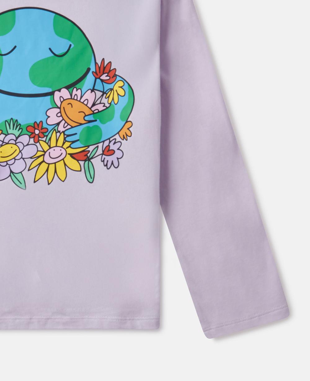 Stella Earth Friends Graphic Long-Sleeve Top