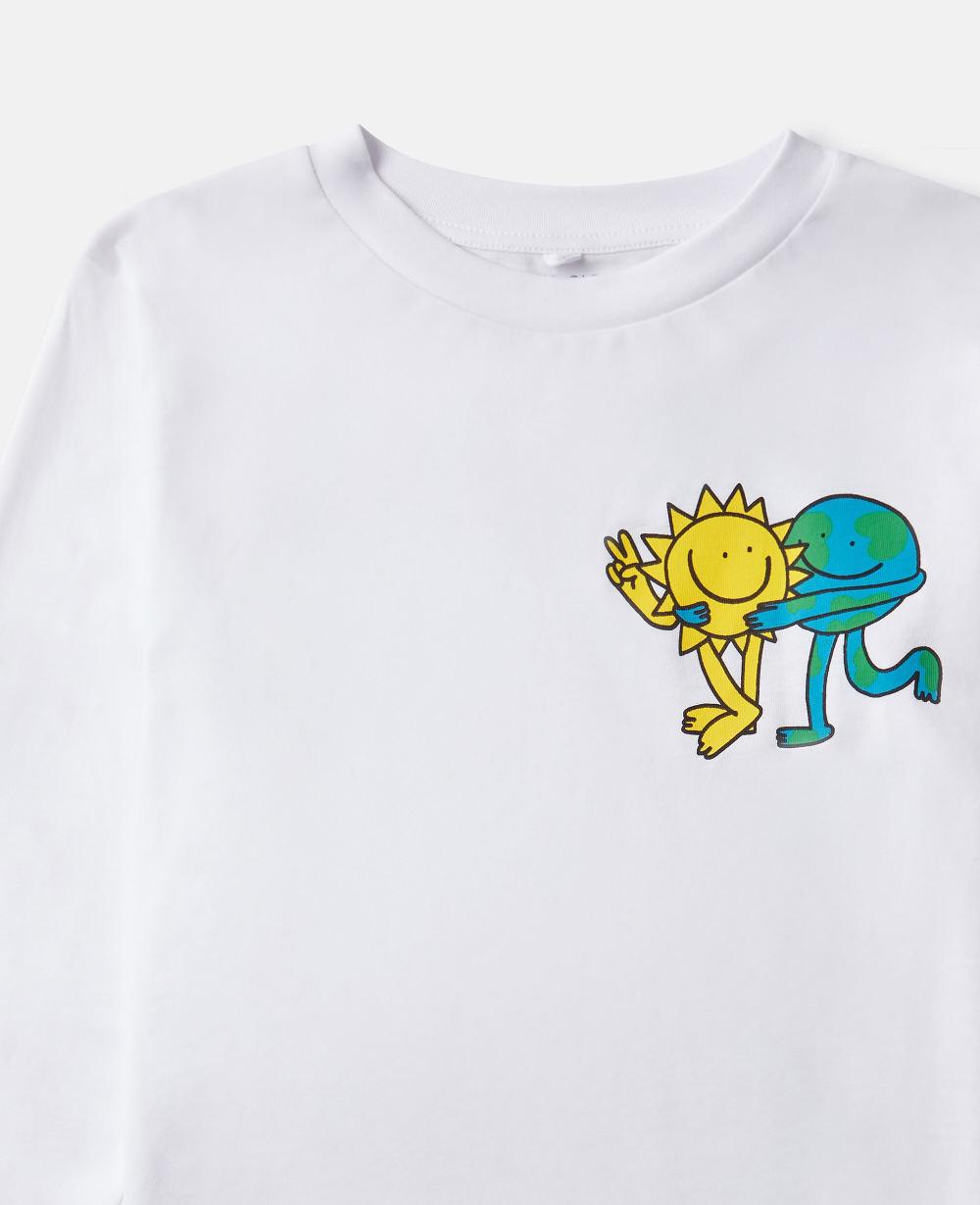 Stella Earth Friends Graphic Long-Sleeve Top