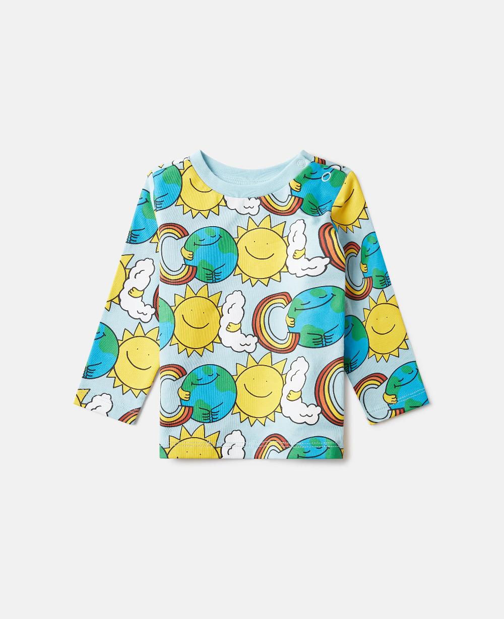 stella Earth Friends Graphic Long-Sleeve Top