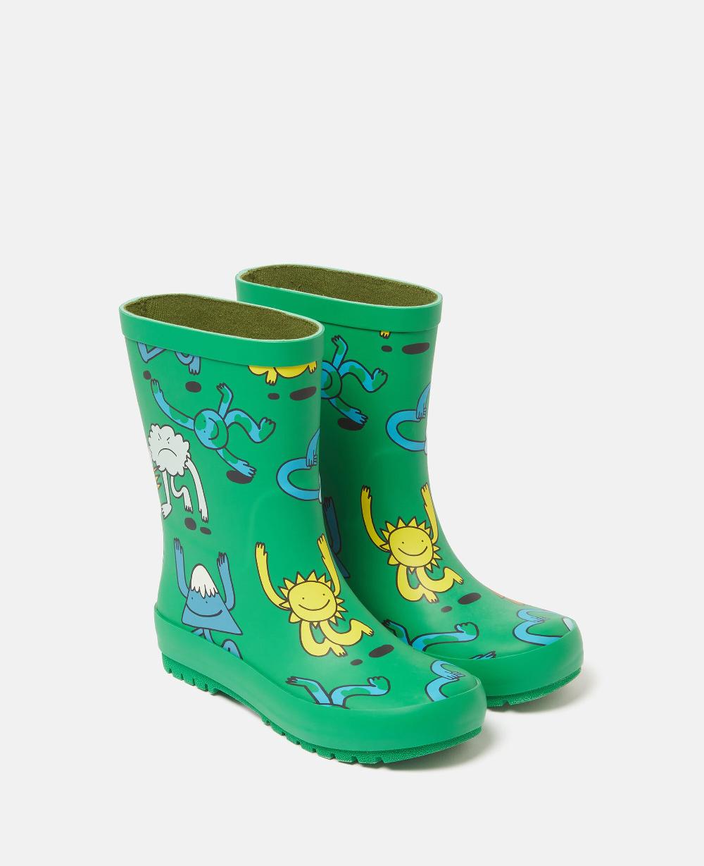 Stella Earth Friends Graphic Rainboots