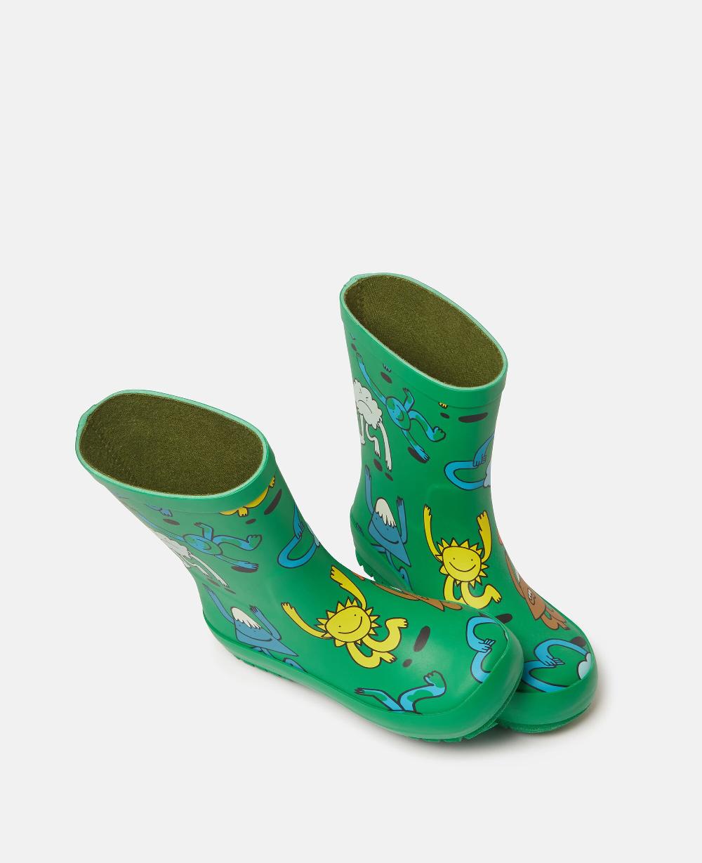 Stella Earth Friends Graphic Rainboots