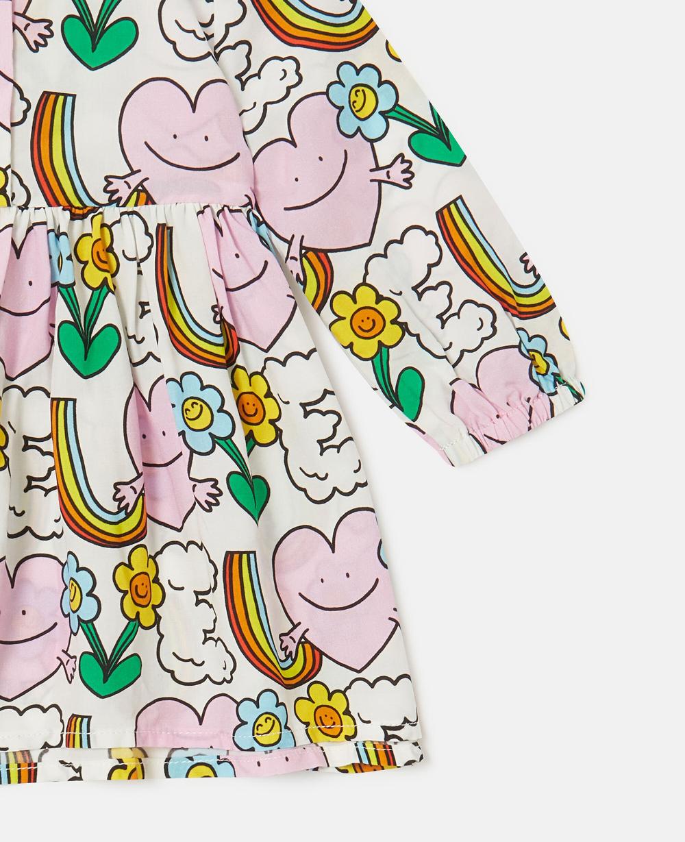 Stella Earth Friends Print Dress And Bloomers Set