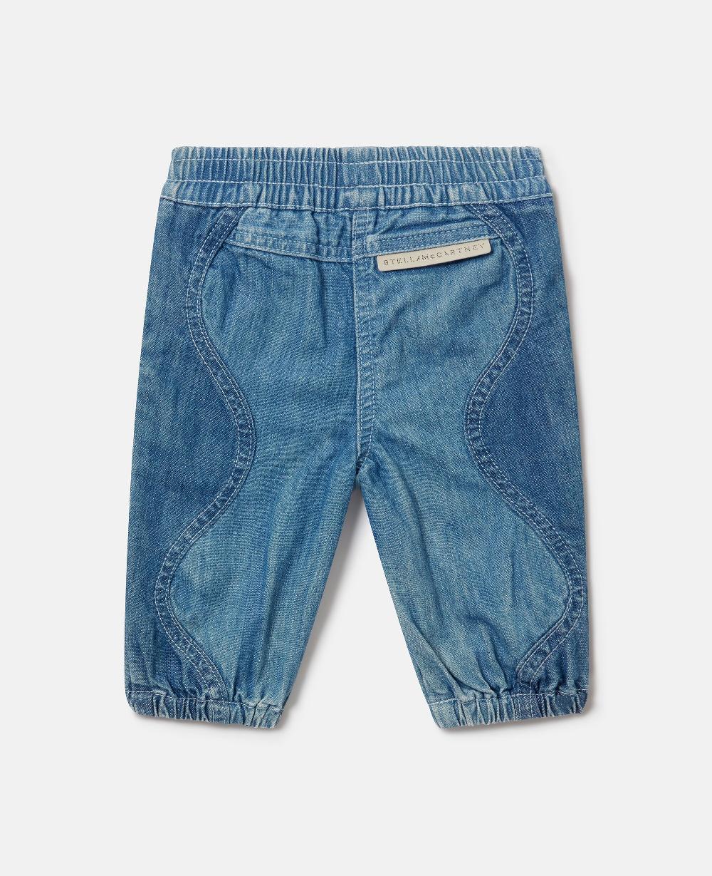 Stella Elasticated Denim Sweatpants