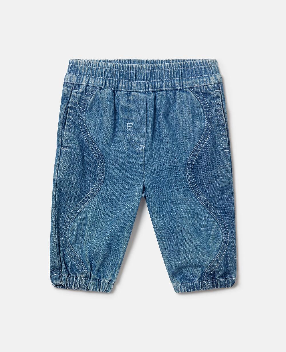 stella Elasticated Denim Sweatpants