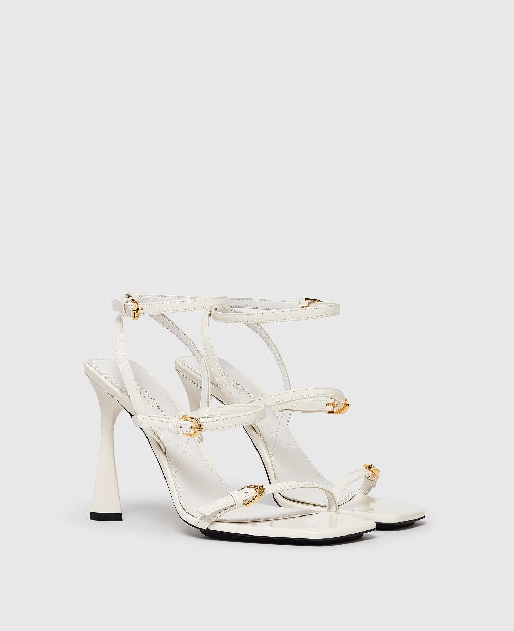 Stella Elsa Patent Heeled Sandals