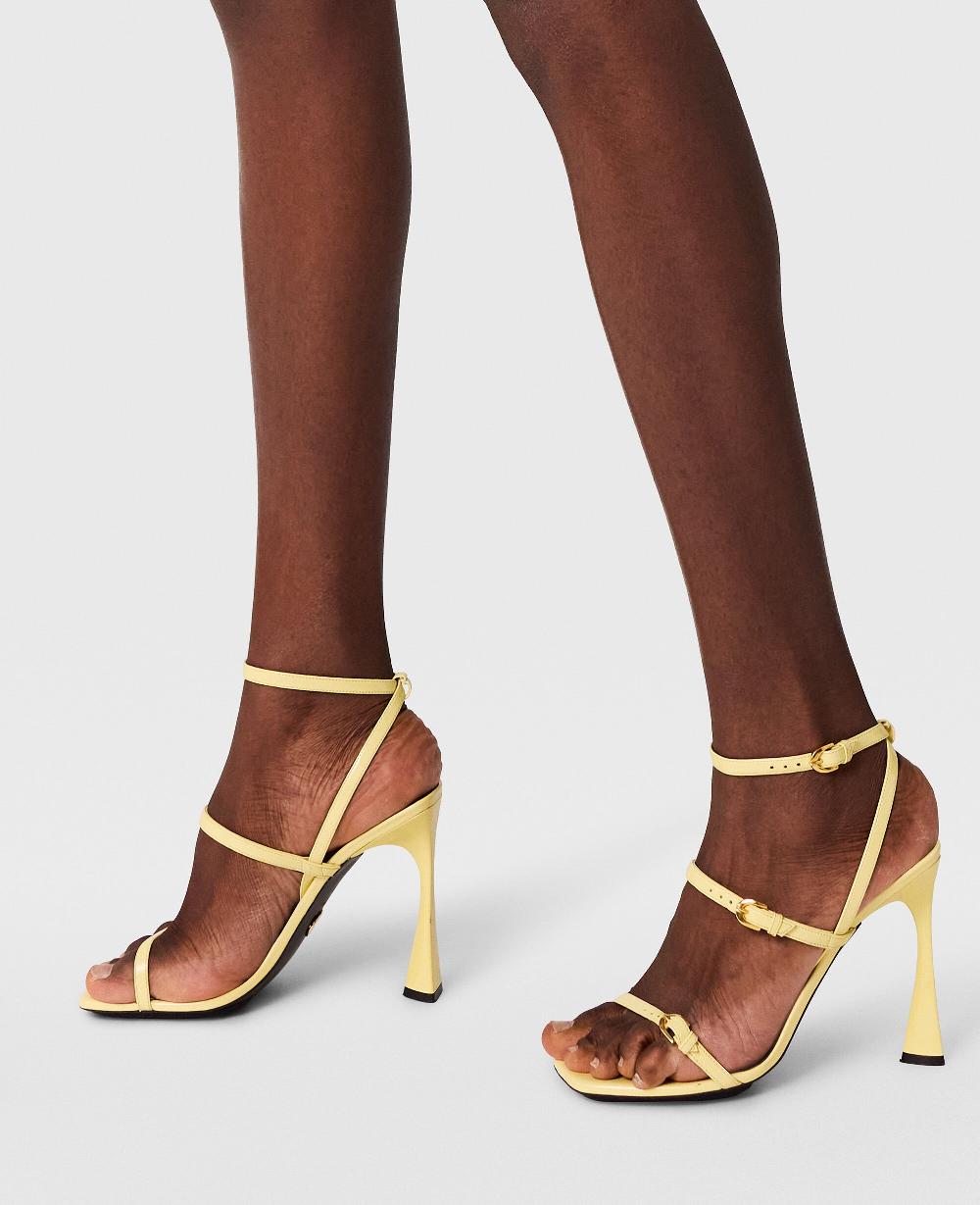 Stella Elsa Patent Heeled Sandals