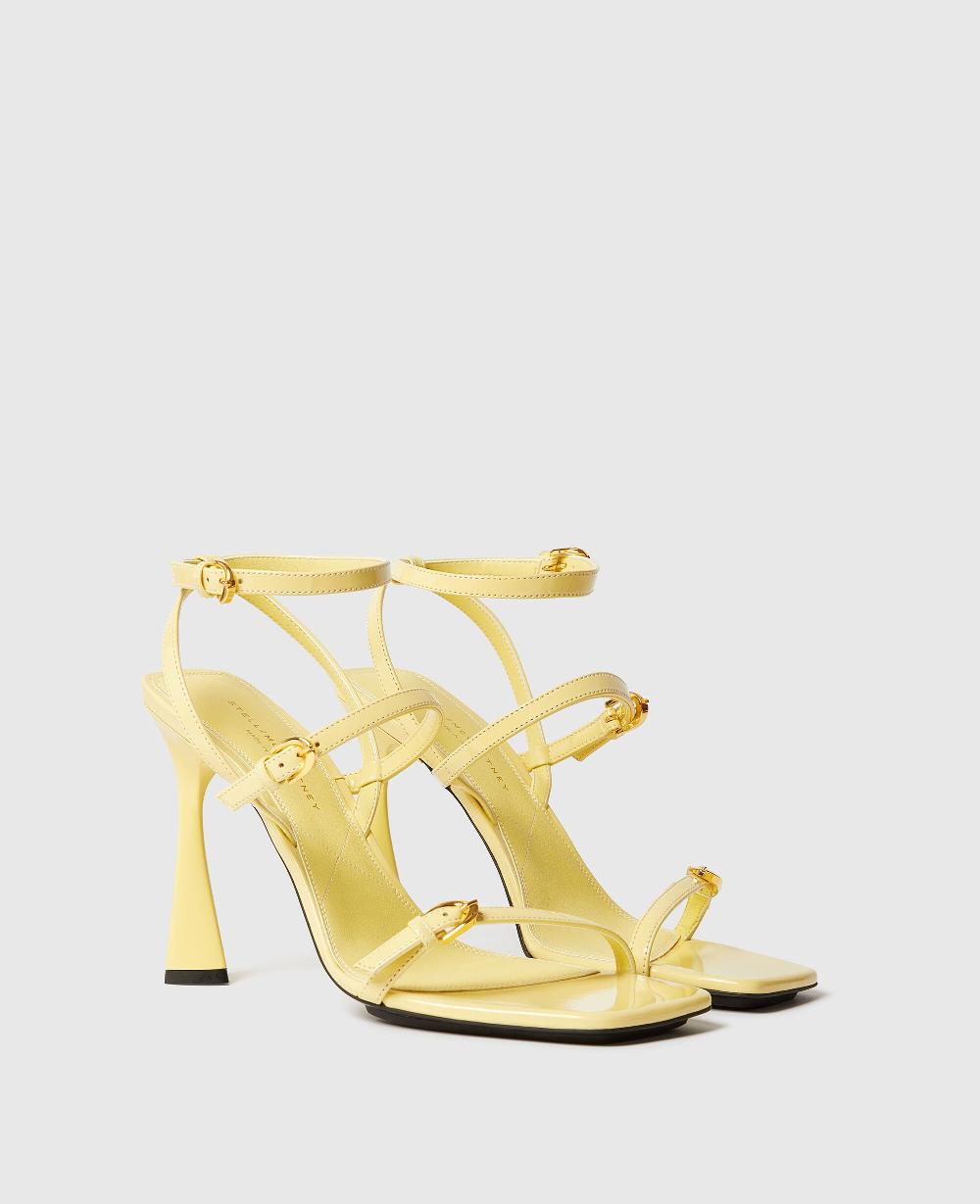 Stella Elsa Patent Heeled Sandals