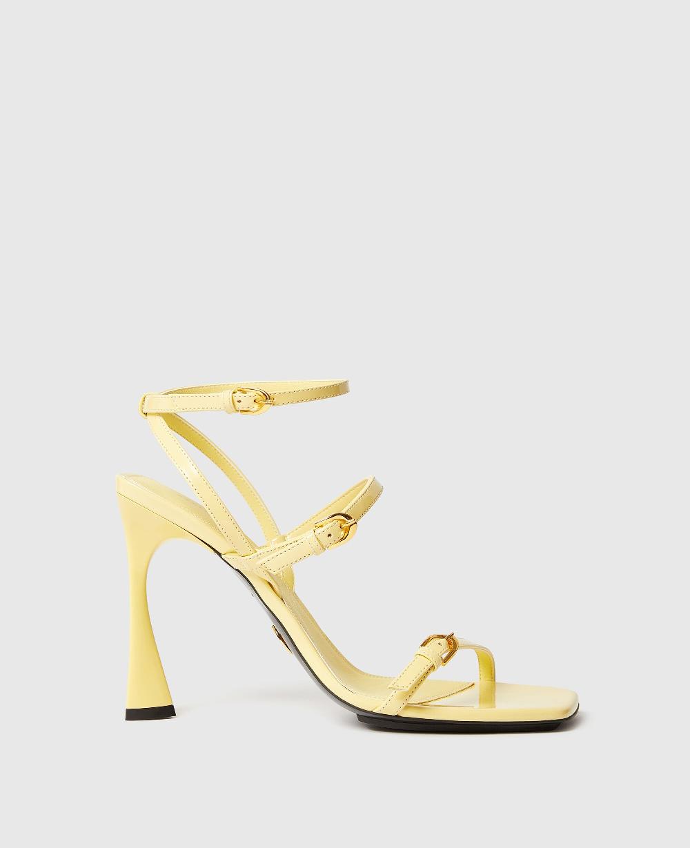 stella Elsa Patent Heeled Sandals