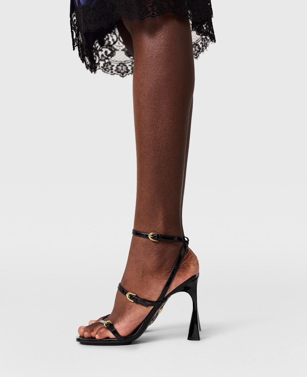 Stella Elsa Patent Heeled Sandals