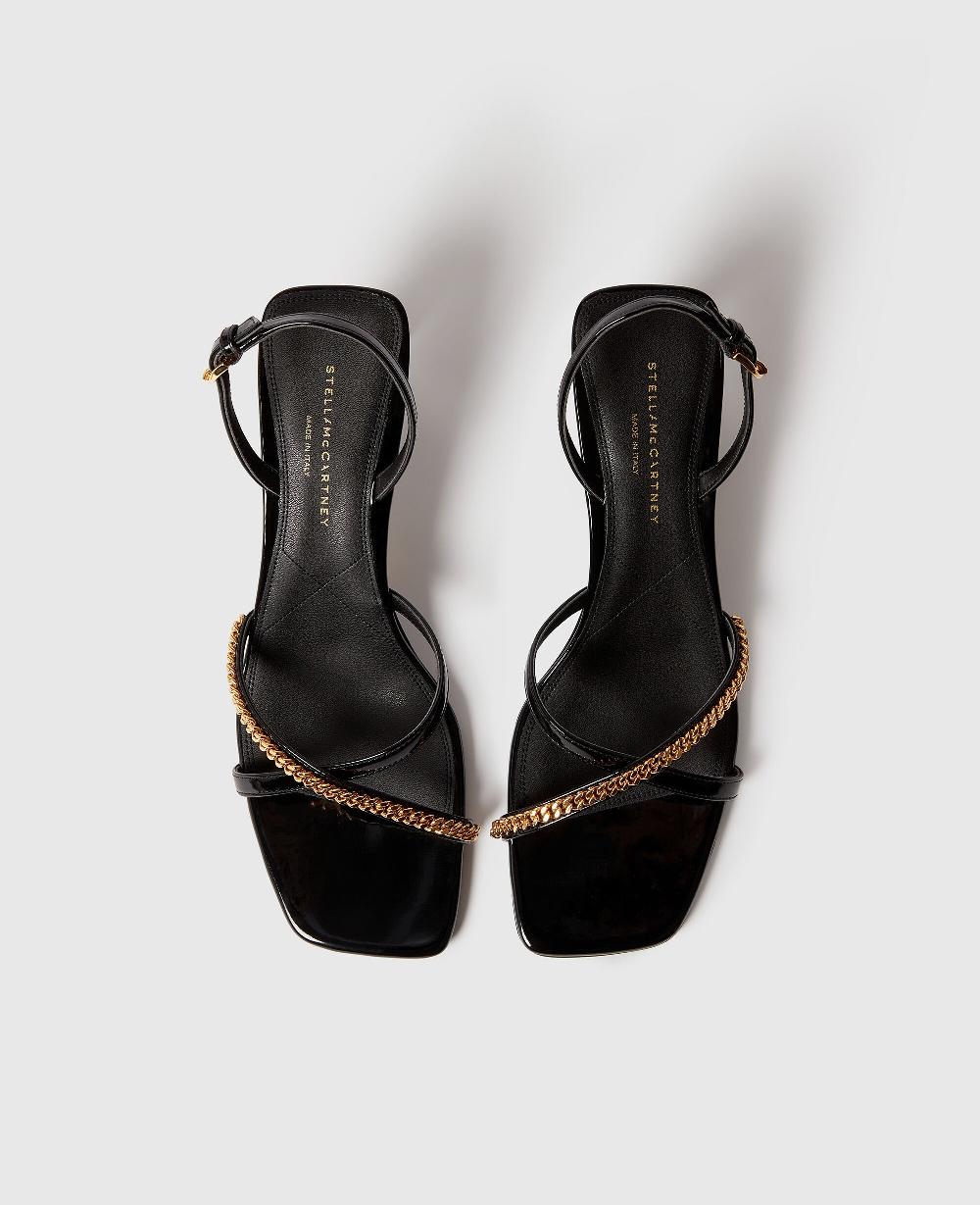 Stella Elsa Patent Kitten Heels