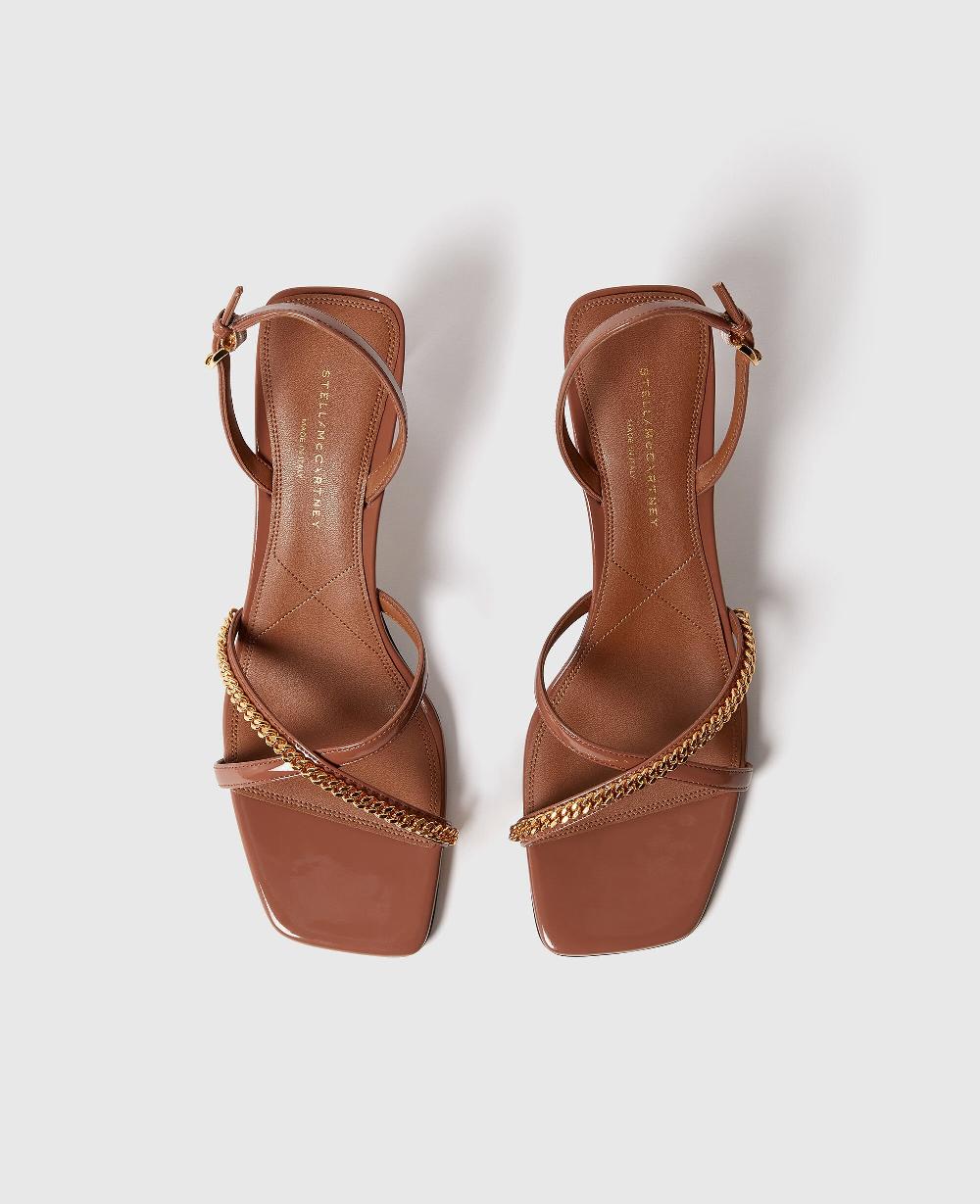 Stella Elsa Patent Kitten Heels