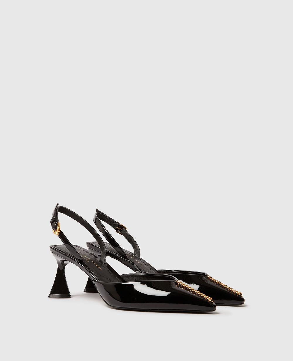Stella Elsa Patent Slingbacks
