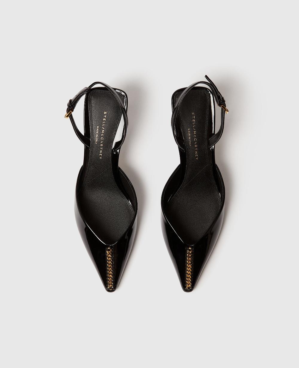 Stella Elsa Patent Slingbacks