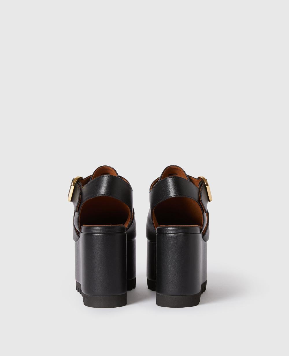 Stella Elyse Closed-Toe T-Bar Platform Sandal