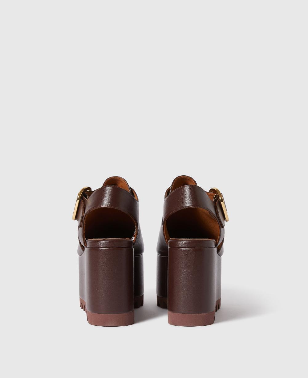 Stella Elyse Closed-Toe T-Bar Platform Sandal