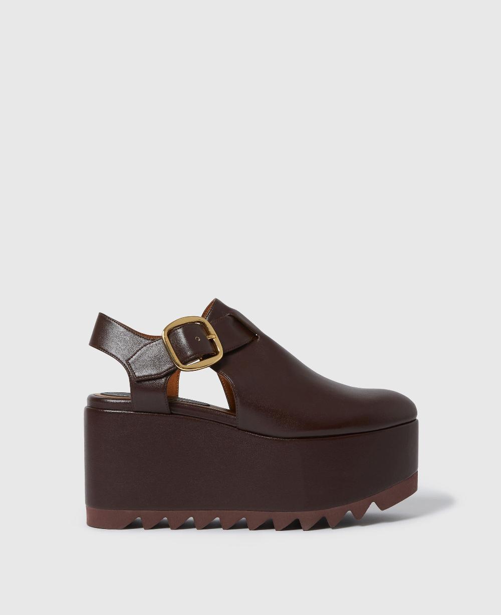 stella Elyse Closed-Toe T-Bar Platform Sandal