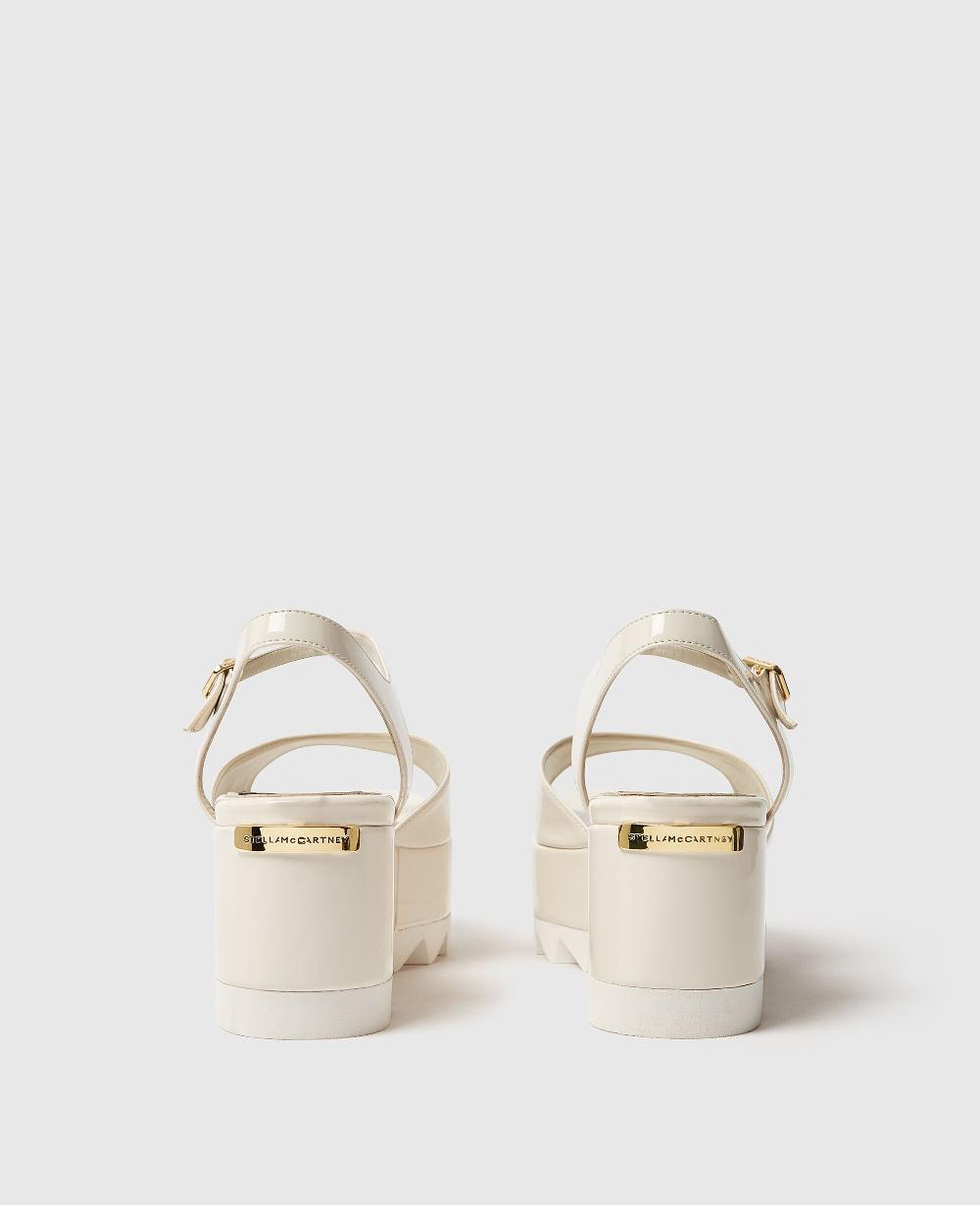 Stella Elyse Patent Platform Sandals