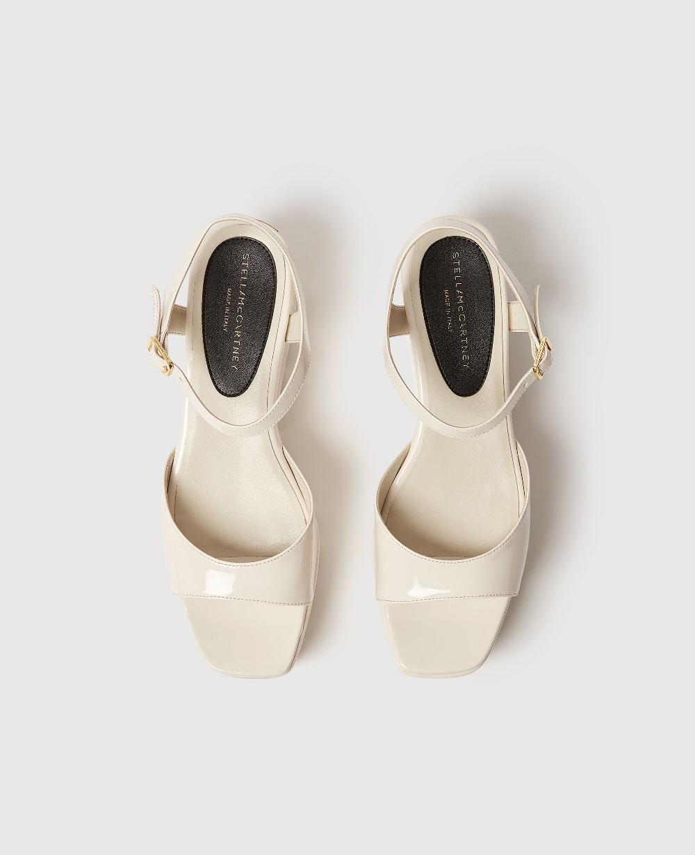 Stella Elyse Patent Platform Sandals